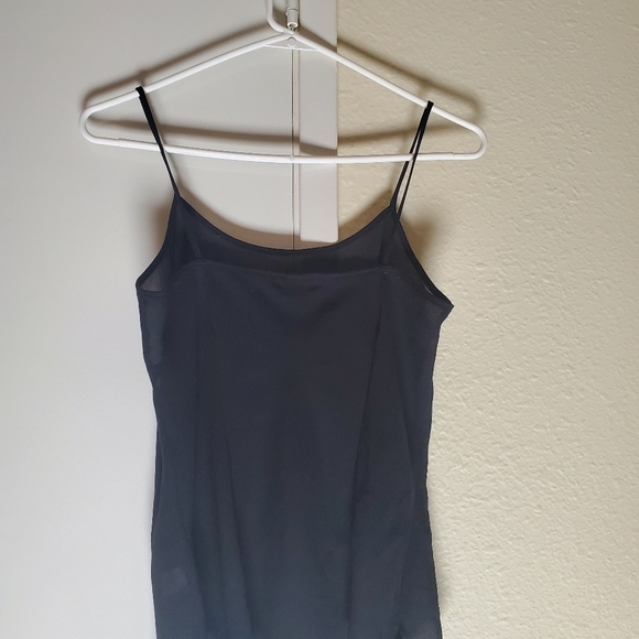 Black See-through Spaghetti Straps Top - Picture 5 of 9